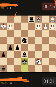 Host rook on a piece of ice not hosting a caïssa. In This Position White Checked With The Bishop Opening A Discovery On The Unprotected Rook And Broke The Siege Anarchychess