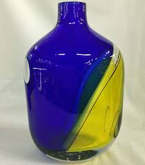 Vintage Italian Murano Art Glass Vase