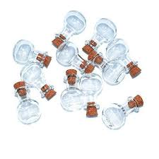 2ml Small Mini Glass Bottles Jars With