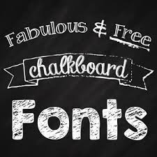 fabulous free chalkboard fonts