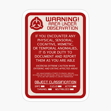 Kayley fowler as allison (rumored). Scp Foundation Red Warning Signage Red Background Poster By Toadkingstudios In 2021 Scp Peace Quotes Red Background