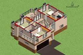 Small 3 Bedroom 2 Story House Plan