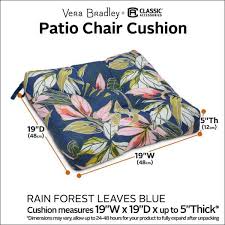 Patio Chair Cushions In Rain Forest