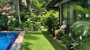 tropical home garden in sri lanka you