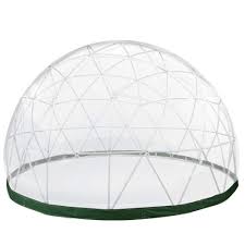 vevor garden dome bubble tent 9 5 ft x 9 5 ft x 5 8 ft pvc screen garden igloo geodesic dome with led light strings clear