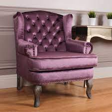 Comparison shop for purple velvet chair home in home. Antique French Style Set Of 2 Purple Velvet Chair Purple Chairs French Furniture