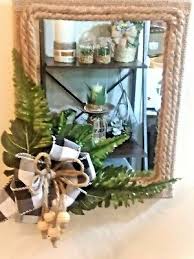 crafted decorative wall hanging mirror