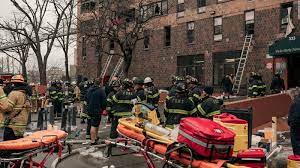 NYC mayor: Major fire in New York ...