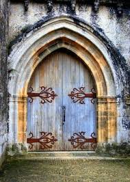 Ornate Castle Doors