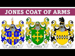 Jones Coat Of Arms Family Crest