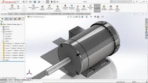 how to make a motor in solidworks you