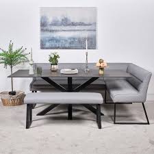 Woods Eastcote Black 200cm Dining Table