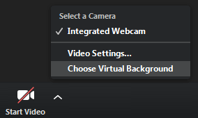 how to change virtual backgrounds