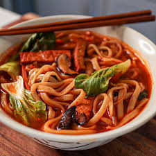 chinese korean y noodle soup
