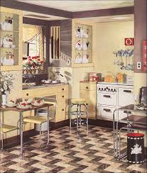 retro kitchen design sets and ideas