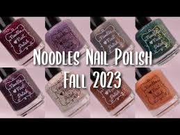 noodles nail polish fall 2023 live