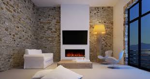 El40 Electric Fireplace Frameless