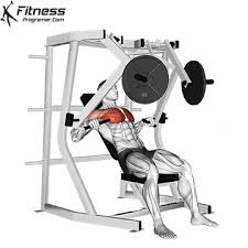 decline chest press machine muscles