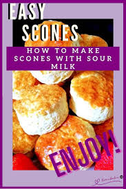 scones with sour milk