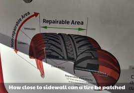 sidewall can a tire be patched