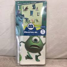 Monsters Inc Wall Decals Stickers