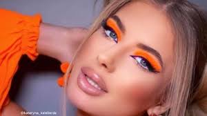 orange makeup is here to juice up your
