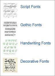 use decorative fonts from third party