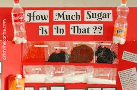 Sugar Science Fair Project How Much Sugar Is In That