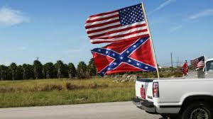 student wears confederate battle flag