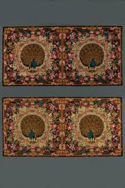 a pair of irish carpet tablecloth