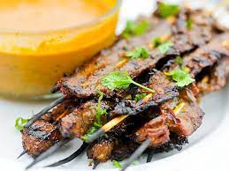 grilled beef satay recipe