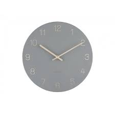 Wall Clock Charm Engraved Numbers