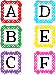 Word Wall Alphabet And Numbers