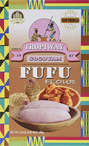 It consists of starchy foods—such as cassava, yams, or plantains—that have been. Amazon Com Tropiway Cocoyam Fufu Flr 24oz X 2pk Flour And Meals Grocery Gourmet Food