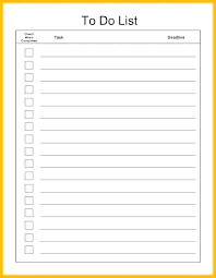 Free Daily Task List Template For Excel Checklist Work