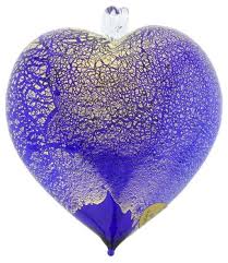 Glassofvenice Murano Glass Heart