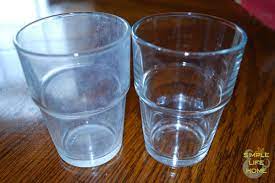 Hard Water Stains From Drinking Glasses