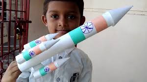 How To Make A Rocket From Chart Paper Kids Homemade Rocket