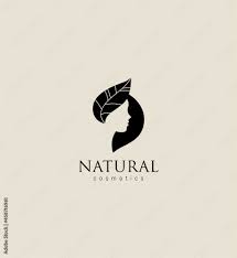 female face logo for beauty salon