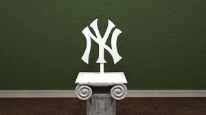 Free Stl File New York Yankees Logo