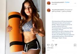 top female fitness influencers in india