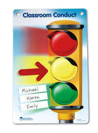 Learning Resources Magnetic Classroom Conduct Stoplight