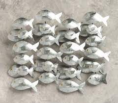Wall Hanging 32 Metal Fish Metal Fish