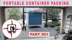 pack and load a pods portable container