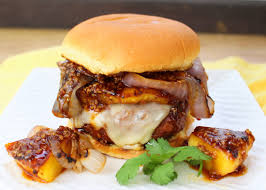 hawaiian teriyaki burgers palatable