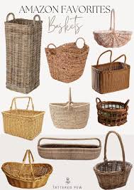 how to use baskets when decorating your