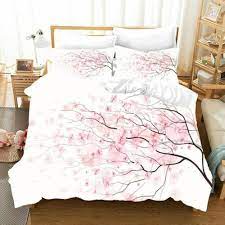 3d Printed Sakura Bedding Set Down