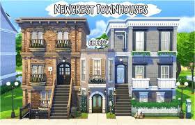 Newcrest Townhouses Sims Sims House