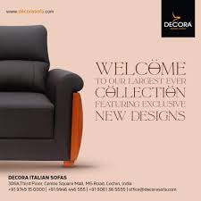 Bhawant anand, who's heading the brand, is very supportive and effective. Decora Italian Sofas Home Facebook