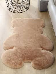 bear shaped floor carpet shein eur